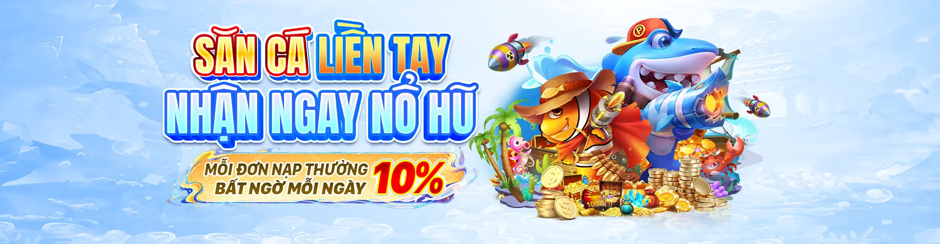 Hình ảnh nền trò chơi bắn cá sống động tại 6789s6